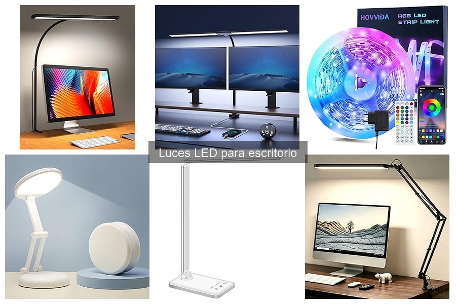Ventajas de usar luces LED en la oficina en casa
