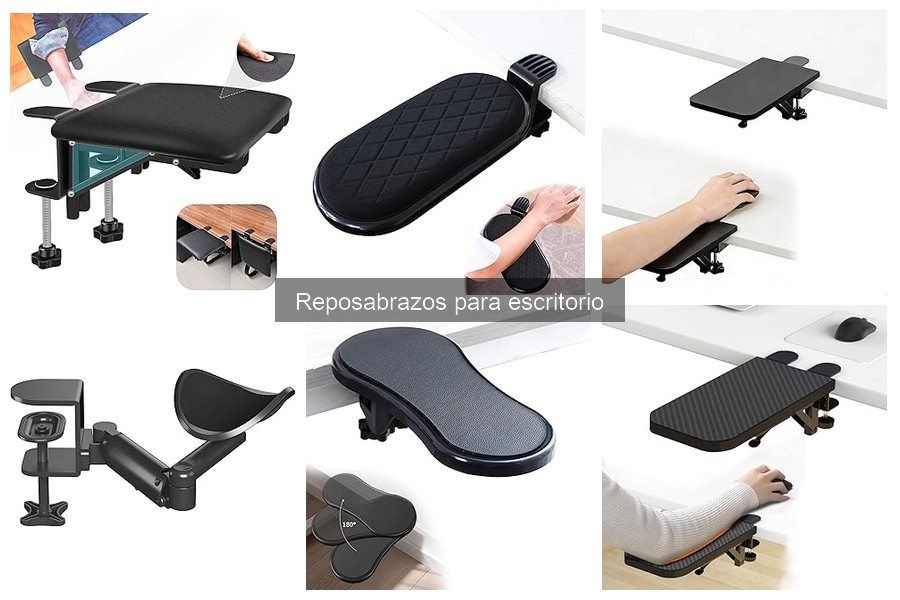 Ventajas de usar reposabrazos en el escritorio para mejorar la ergonomía