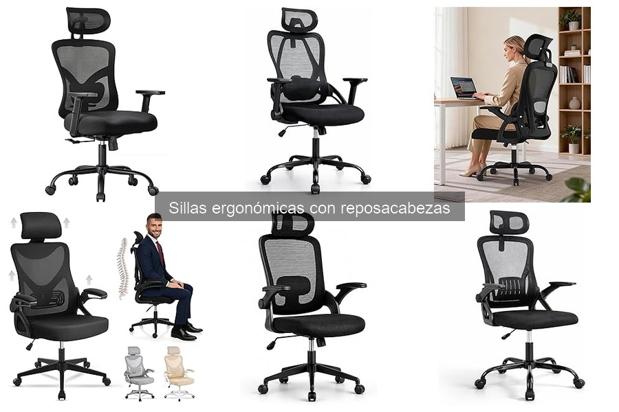 ** Ventajas de Usar Sillas Ergonómicas con Reposacabezas