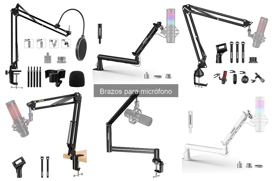 Ventajas de Usar un Brazo para Micrófono en tu Oficina