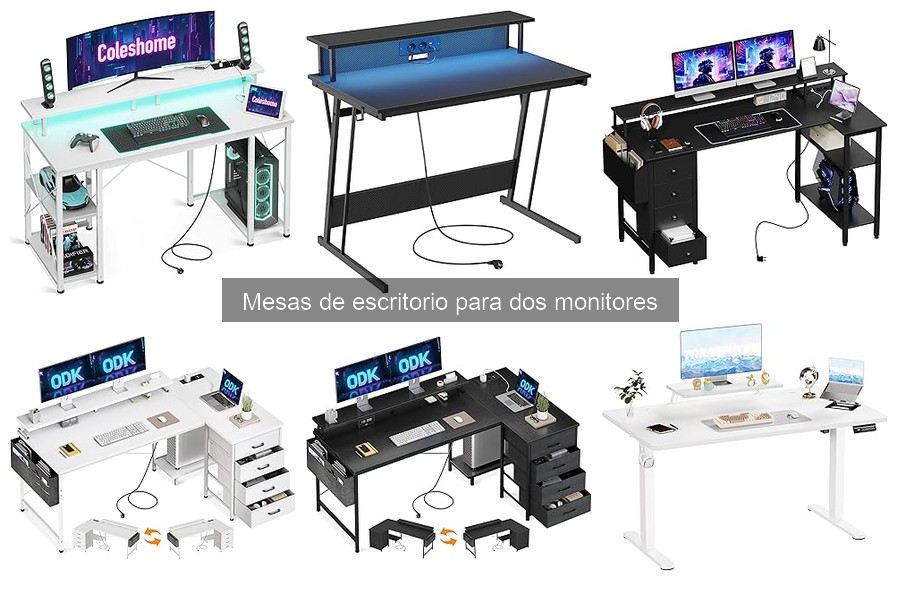 Ventajas de Usar una Mesa de Escritorio para Dos Monitores