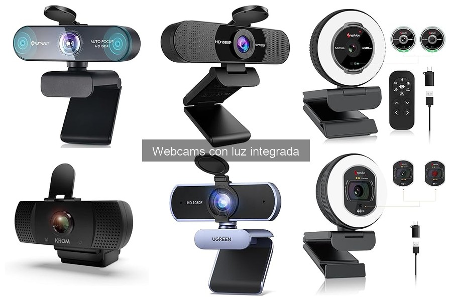 Ventajas de usar webcam con luz integrada en videollamadas