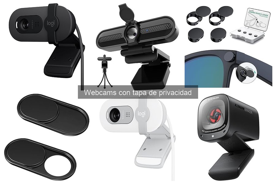 Ventajas de usar webcams con tapa de privacidad
