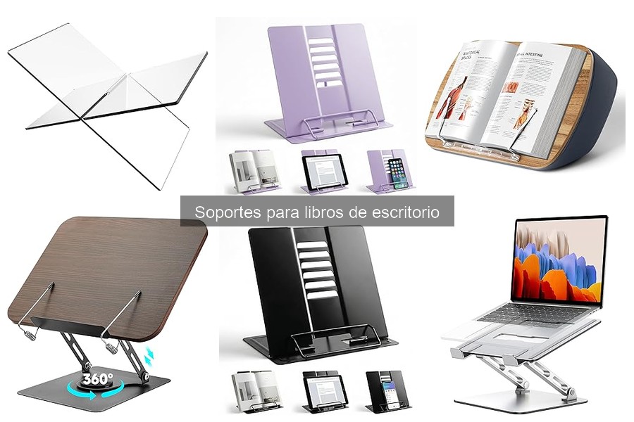 Ventajas del soporte para libros de escritorio en tu oficina