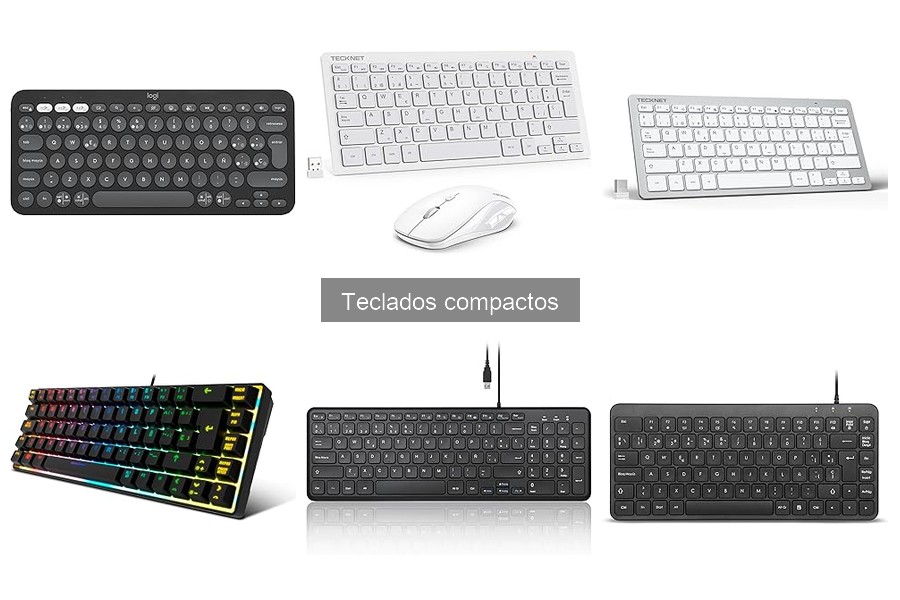 Ventajas del teclado compacto: ahorro de espacio y ergonomía