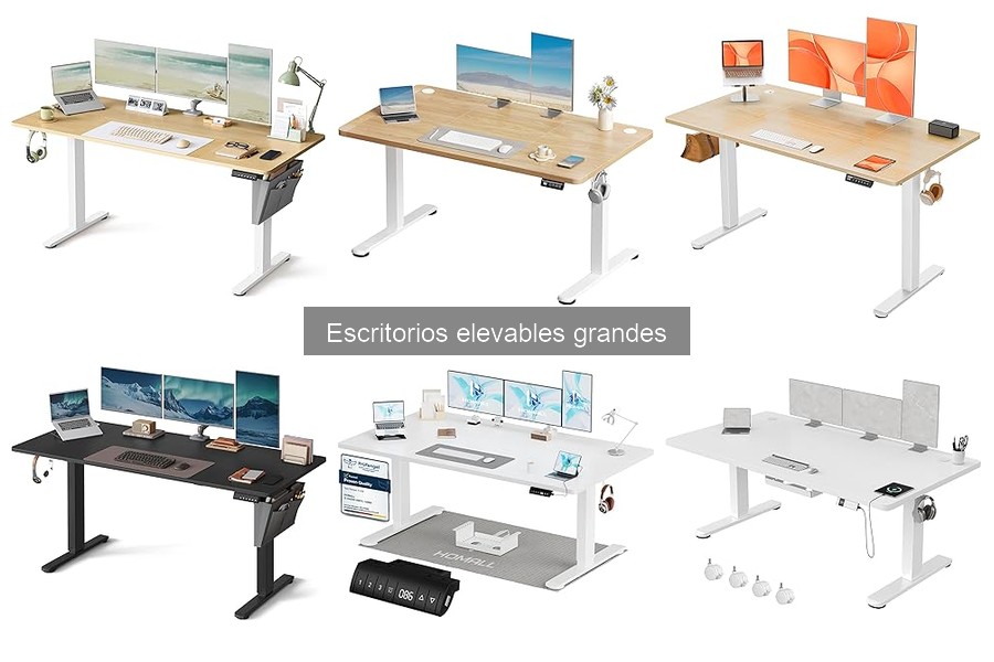 Ventajas y desventajas de escritorios elevables grandes