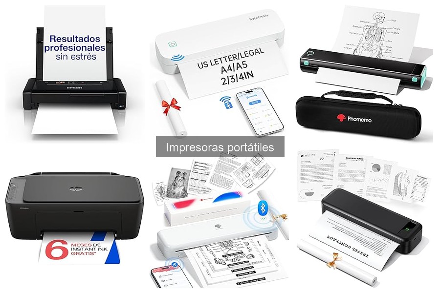 Ventajas y desventajas de las impresoras portátiles