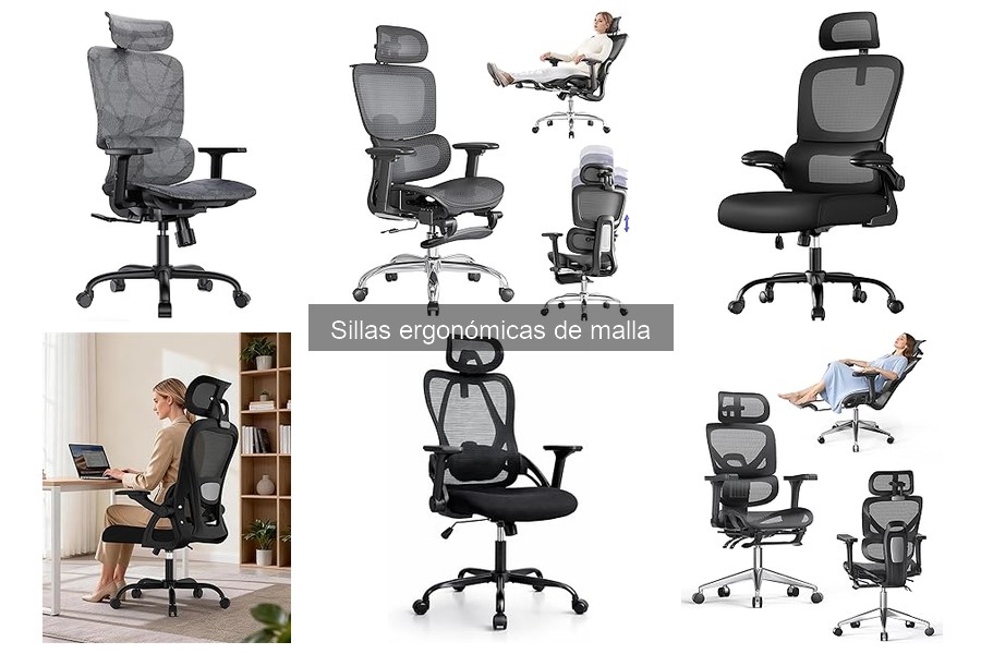 Ventajas y desventajas de las sillas ergonómicas de malla