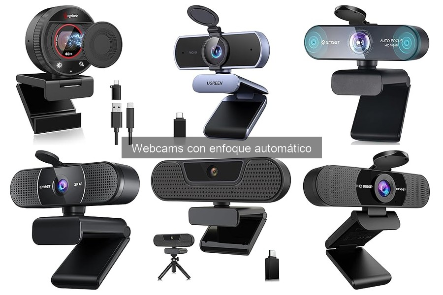 Ventajas y desventajas de las webcams con enfoque automático
