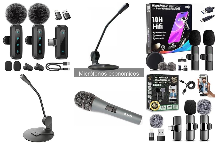 Ventajas y desventajas de los micrófonos económicos