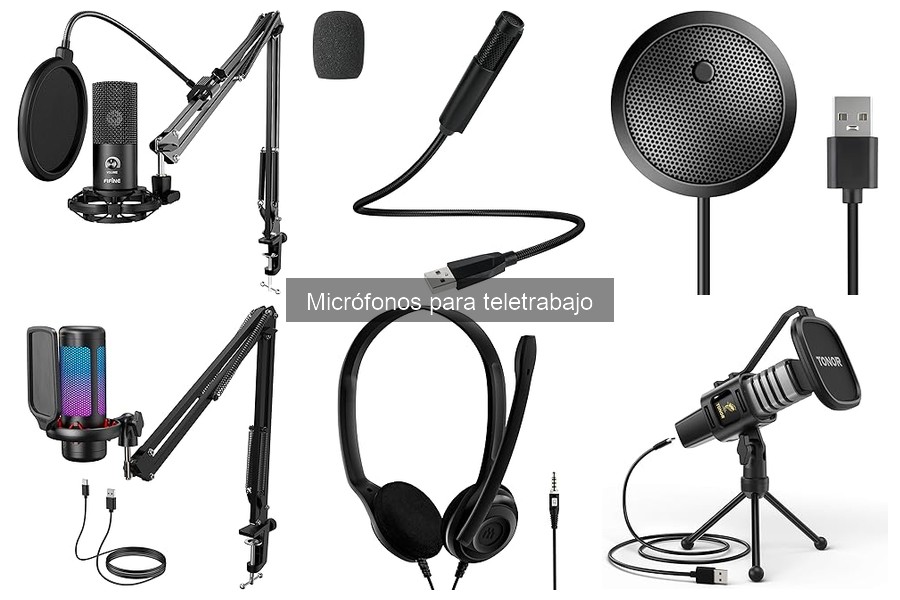 Ventajas y desventajas de los micrófonos USB para teletrabajo