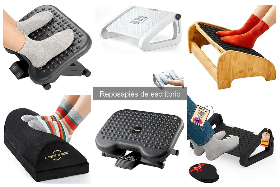 Ventajas y desventajas de los reposapiés de escritorio