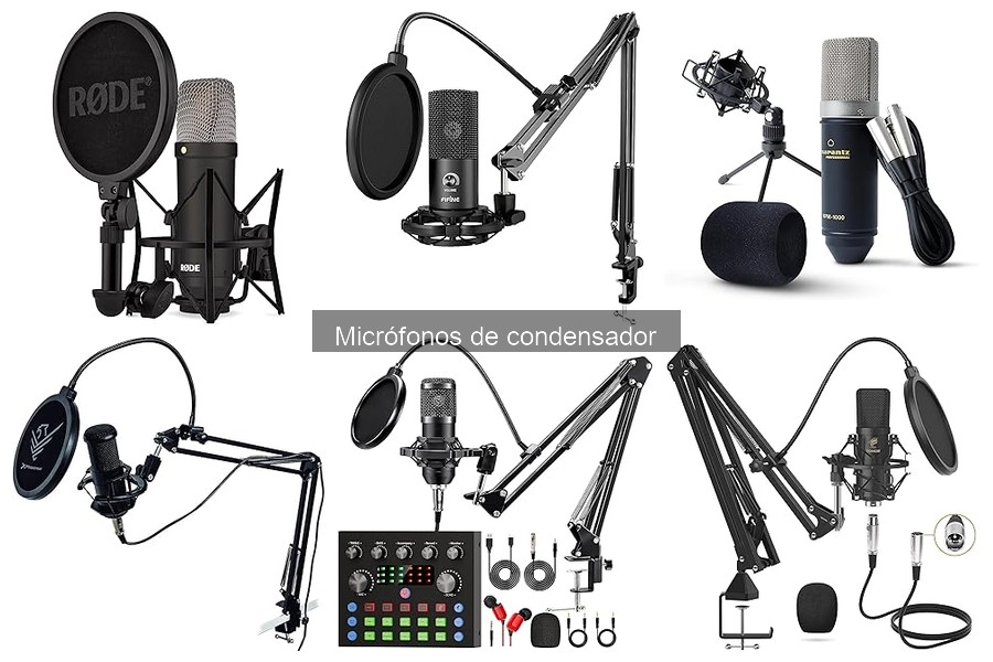 Ventajas y desventajas de micrófonos de condensador