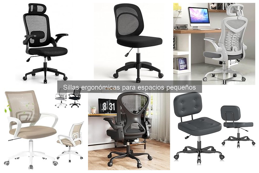 Ventajas y desventajas de sillas ergonómicas en espacios pequeños