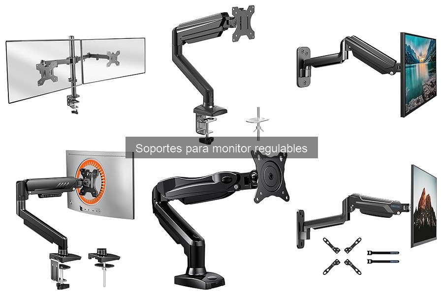 Ventajas y desventajas de soportes para monitor regulables