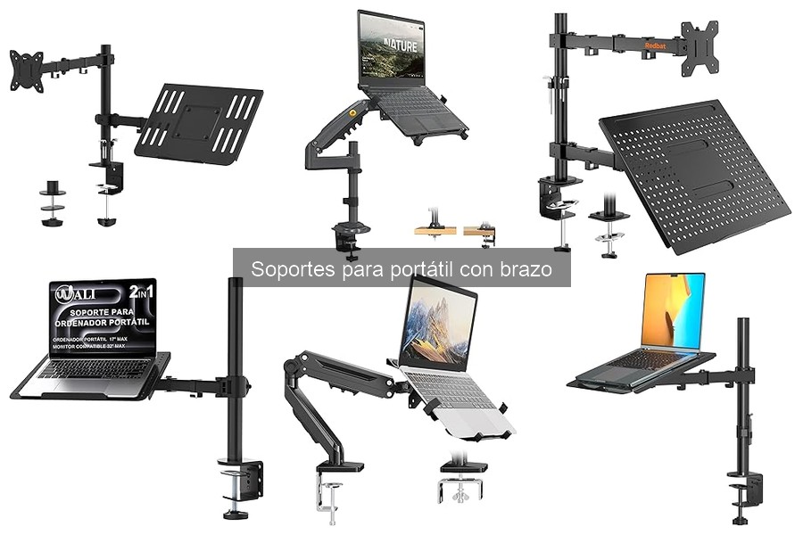 Ventajas y desventajas de soportes para portátil con brazo
