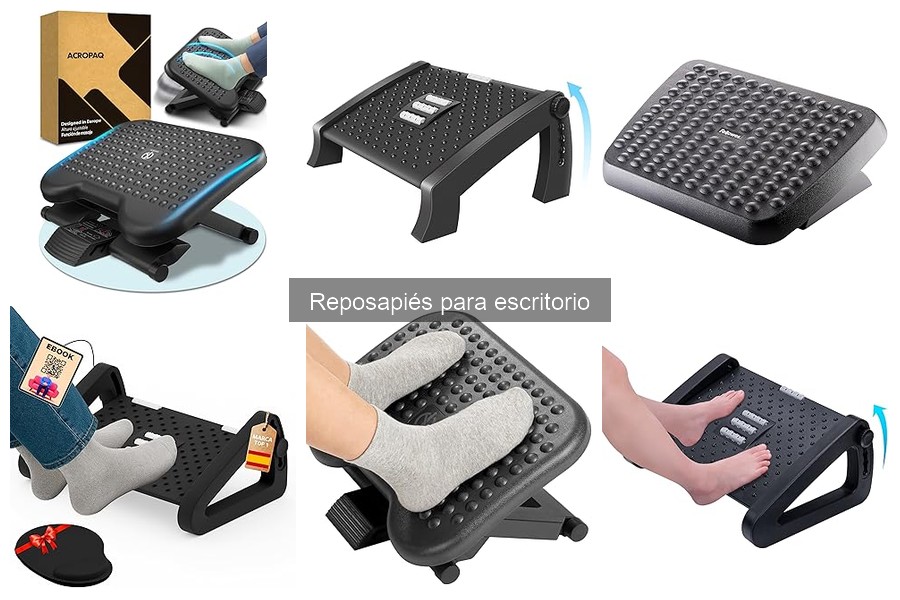 Ventajas y desventajas de usar un reposapiés en la oficina