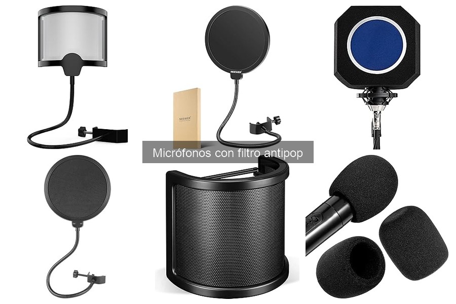 Ventajas y Desventajas del Filtro Antipop en Micrófonos